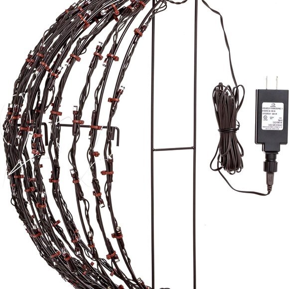 12” Outdoor/Indoor LED Christmas Light Ball with Automatic Timer. Durable, Water - Picture 2 of 9